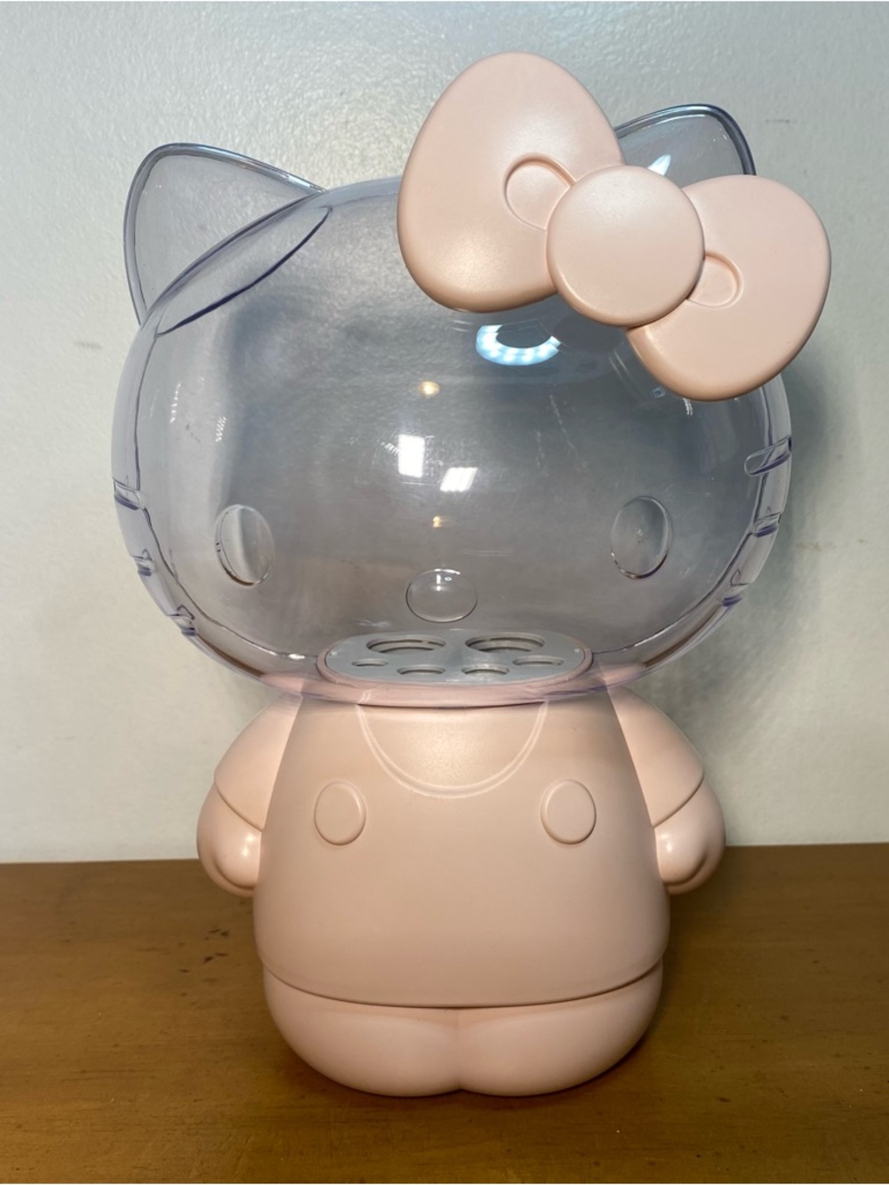 Hello Kitty Impressions Makeup Brush Storage Container Doll Matte Pink 2023